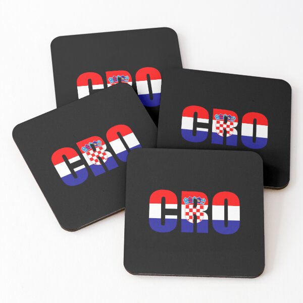 Item preview, Croatia Flag Initials HR designed and sold by shitpostee.