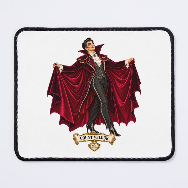 Item preview, SLAY QUEENS — A Haunted Drag Extravaganza - ⭐ Count Velour ⭐ designed and sold by WheelieGdArt.