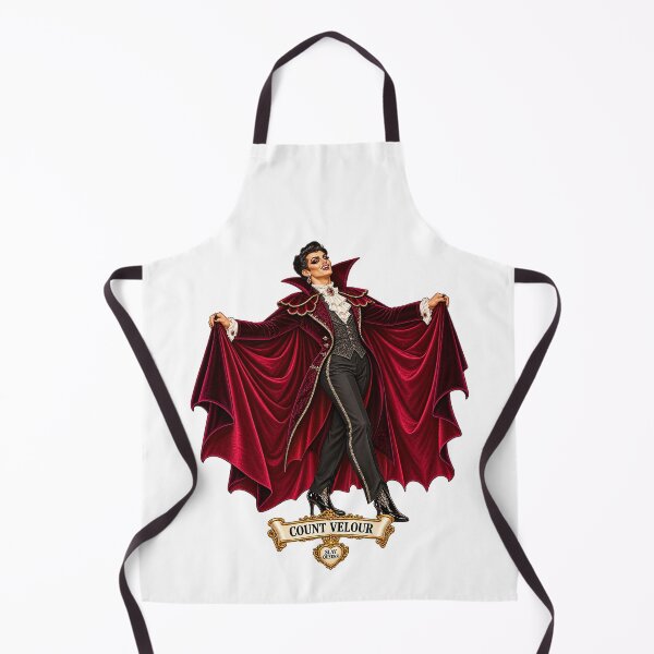 Item preview, SLAY QUEENS — A Haunted Drag Extravaganza - ⭐ Count Velour ⭐ designed and sold by WheelieGdArt.