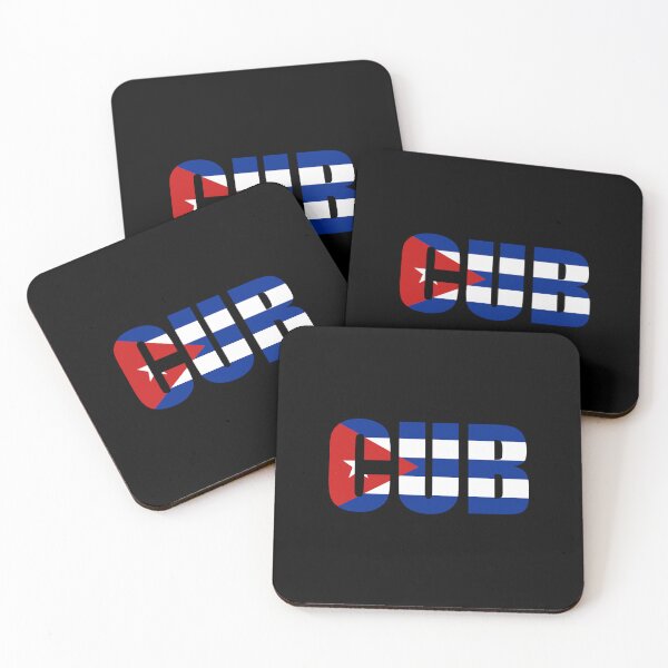 Item preview, Cuba Flag Initials CU designed and sold by shitpostee.