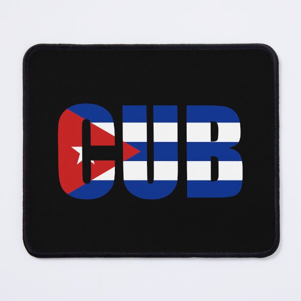 Item preview, Cuba Flag Initials CU designed and sold by shitpostee.
