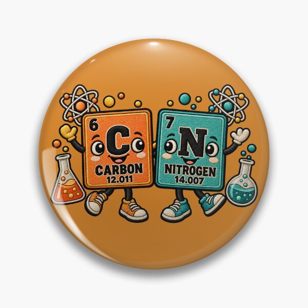 Item preview, Funny 67 Carbon Nitrogen Periodic Table Science Teacher designed and sold by ArtDesignTp.