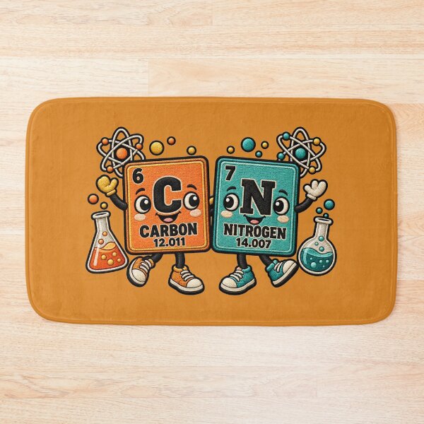 Item preview, Funny 67 Carbon Nitrogen Periodic Table Science Teacher designed and sold by ArtDesignTp.
