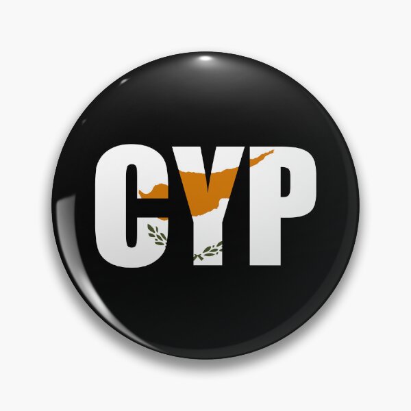 Item preview, Cyprus Flag Initials CY designed and sold by shitpostee.