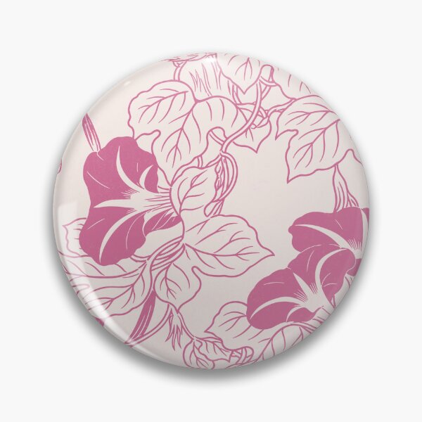 Item preview, Pink Floral Cottagecore Botanical Pattern designed and sold by trajeado14.