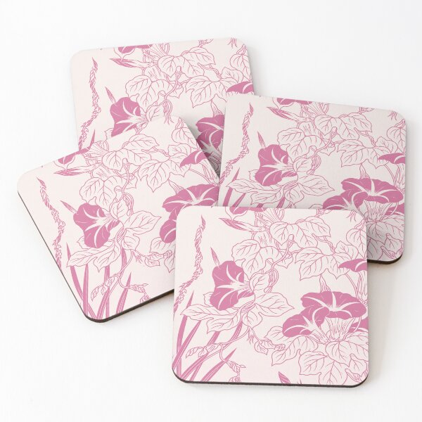 Item preview, Pink Floral Cottagecore Botanical Pattern designed and sold by trajeado14.