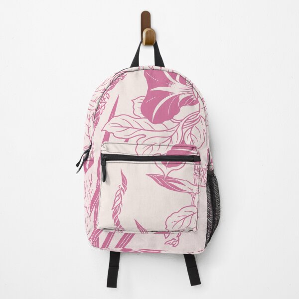 Item preview, Pink Floral Cottagecore Botanical Pattern designed and sold by trajeado14.