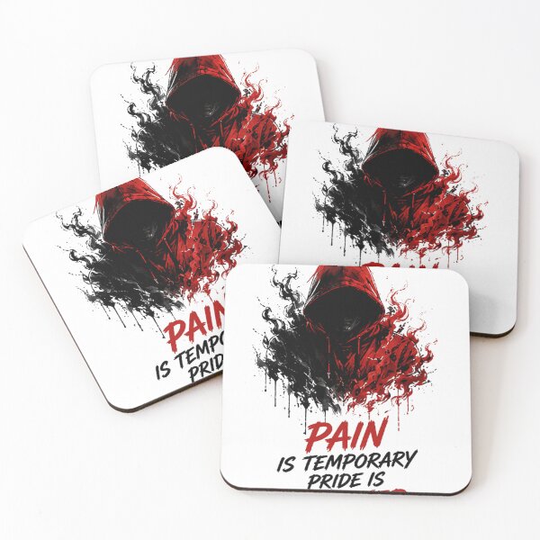 Item preview, Pain Is Temporary Pride Is Forever T-Shirt, Motivational Hoodie Graphic Tee, Discipline Shirt, Dark Streetwear Tee designed and sold by TCDesigne.