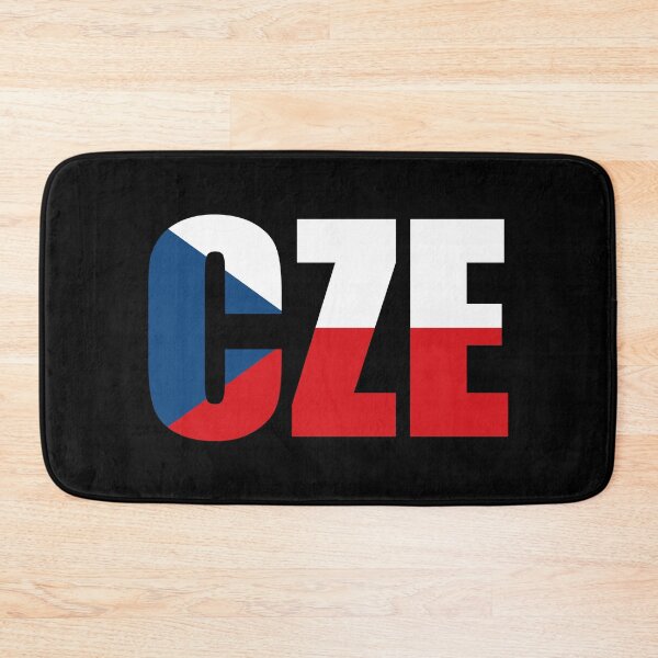 Item preview, Czech Republic Flag Initials CZ designed and sold by shitpostee.