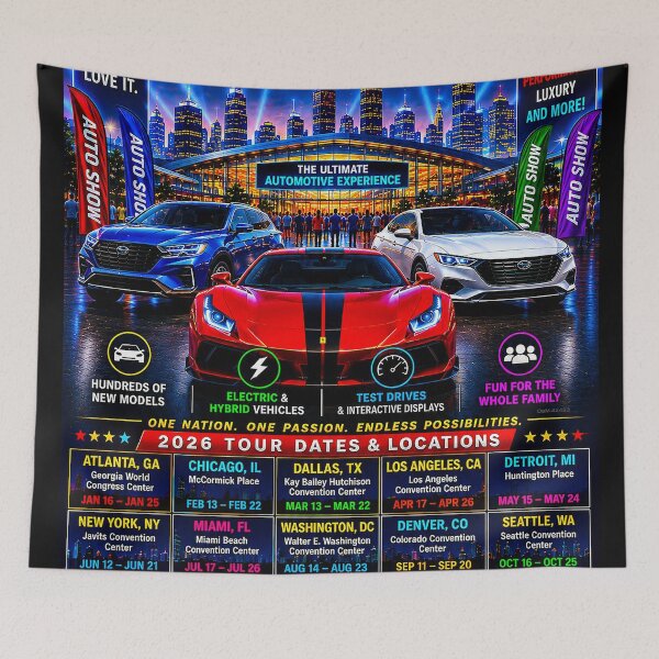 Item preview, AUTO SHOW NATIONWIDE 2026  designed and sold by DBM Photo Art 1.