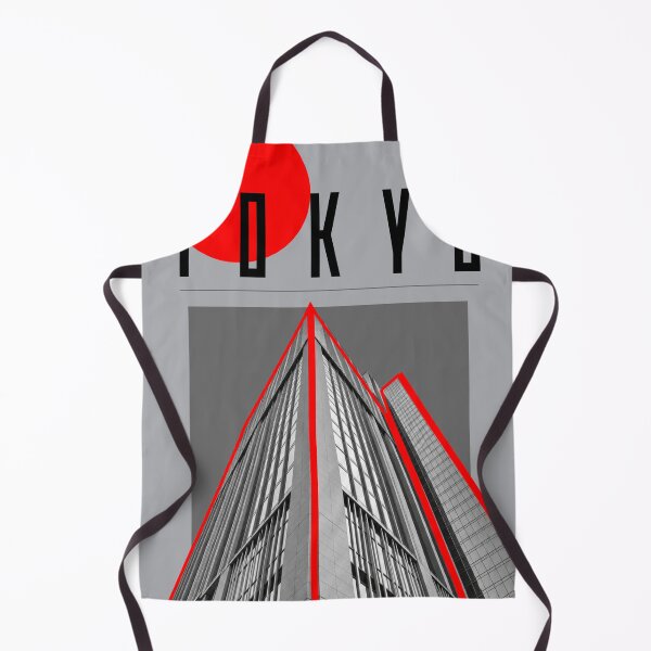 Item preview, Tokyo Modernist Architecture Graphic Poster designed and sold by PrintswithViky.