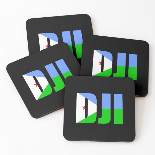Item preview, Djibouti Flag Initials DJ designed and sold by shitpostee.
