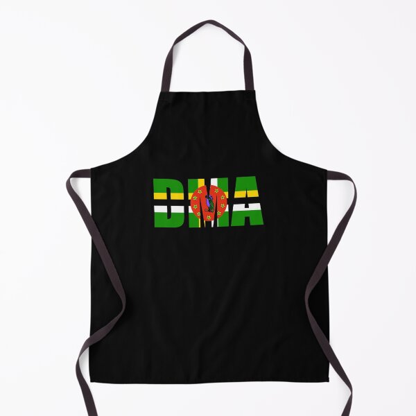 Item preview, Dominica Flag Initials DM designed and sold by shitpostee.