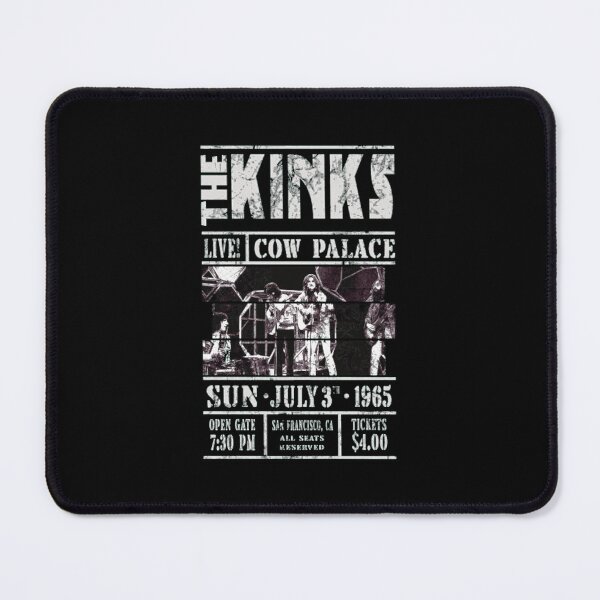 Item preview, The Kinks Live Cow Palace 1965 designed and sold by Brandon Hart.