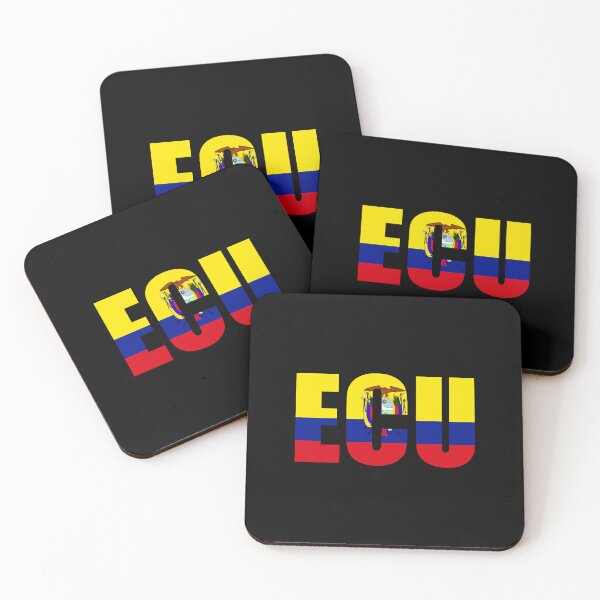 Item preview, Ecuador Flag Initials EC designed and sold by shitpostee.