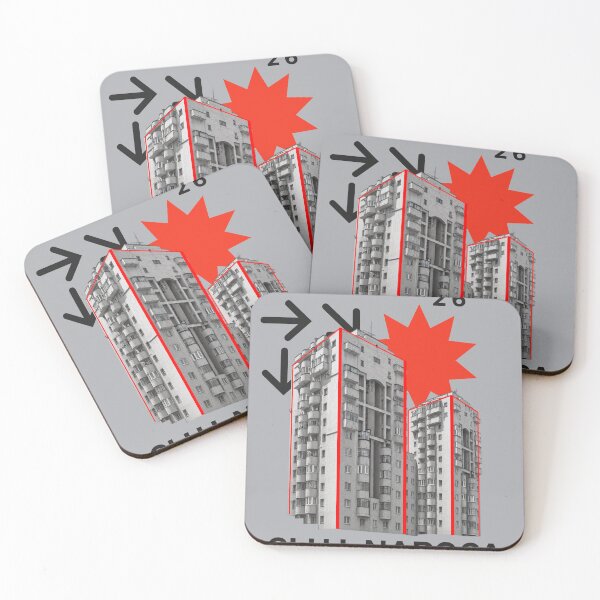 Item preview, Cluj Napoca Brutalist Architecture Art designed and sold by PrintswithViky.