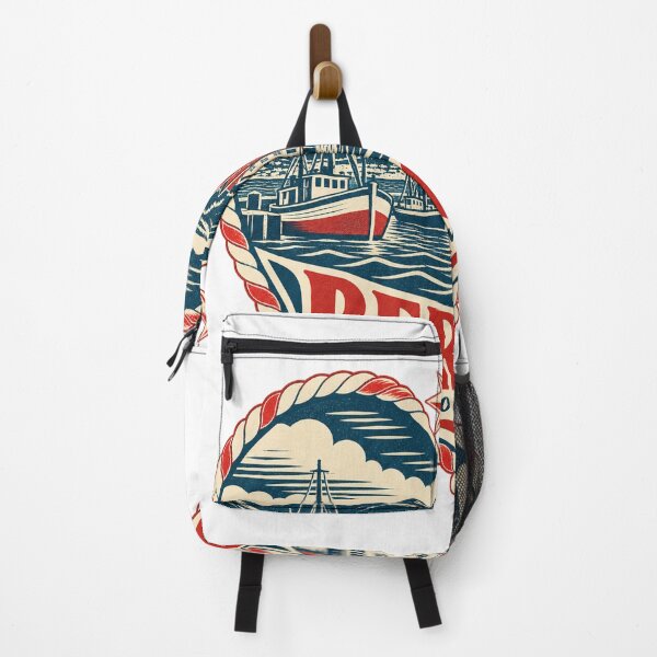 Item preview, Bergen Norway Travel Souvenir Nautical Woodcut Heart designed and sold by VisualArtsOasis.