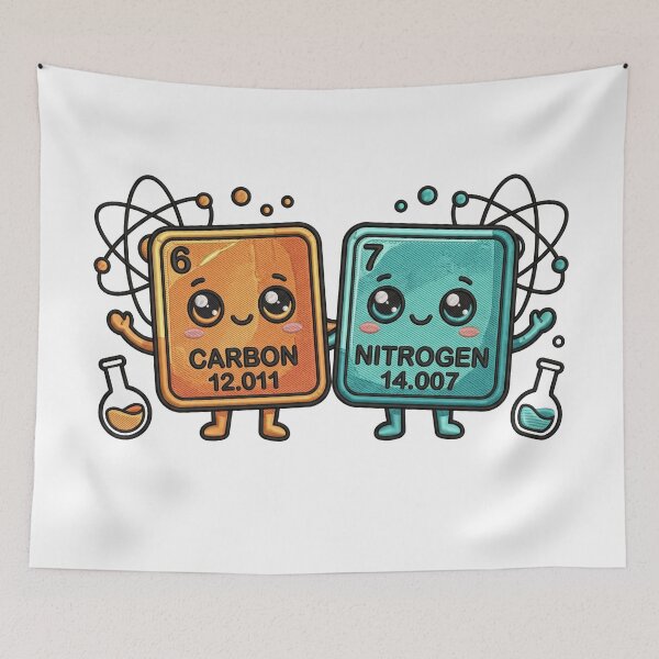 Item preview, Funny 67 Carbon Nitrogen Science Teacher Chemistry designed and sold by ArtDesignTp.
