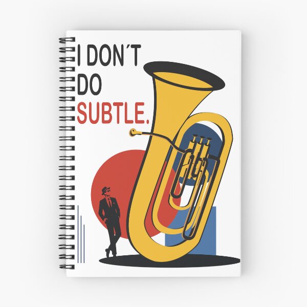 Item preview, Jazz Tuba Art Print | Bold Brass Instrument Print | Bauhaus Music Art designed and sold by Studio pod Burom.