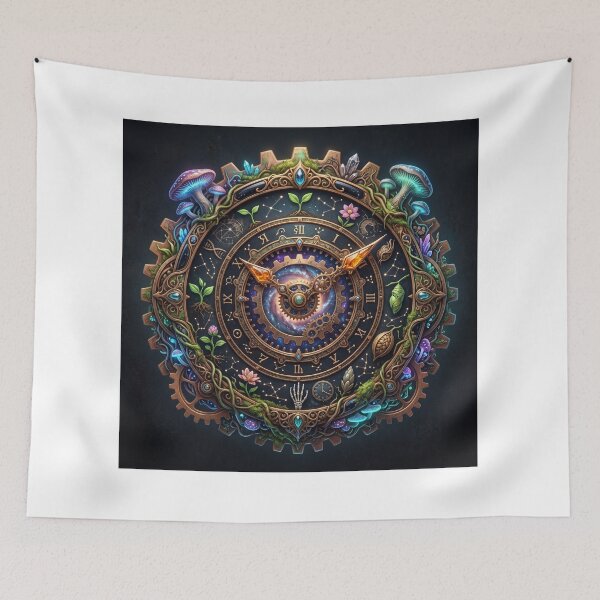 Item preview, A futuristic gear wheel clock designed and sold by Mente Creativa.
