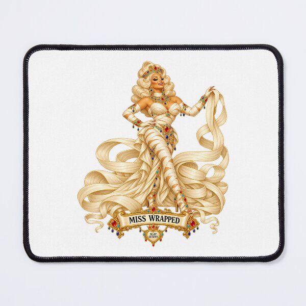 Item preview, SLAY QUEENS — A Haunted Drag Extravaganza - ⭐ Miss Wrapped ⭐ designed and sold by WheelieGdArt.
