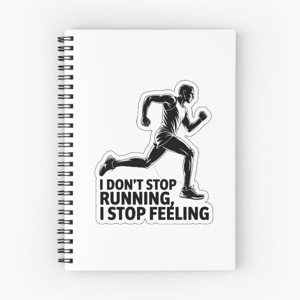 Item preview, Determined Runner with Motivational Quote designed and sold by NiftyWrx.