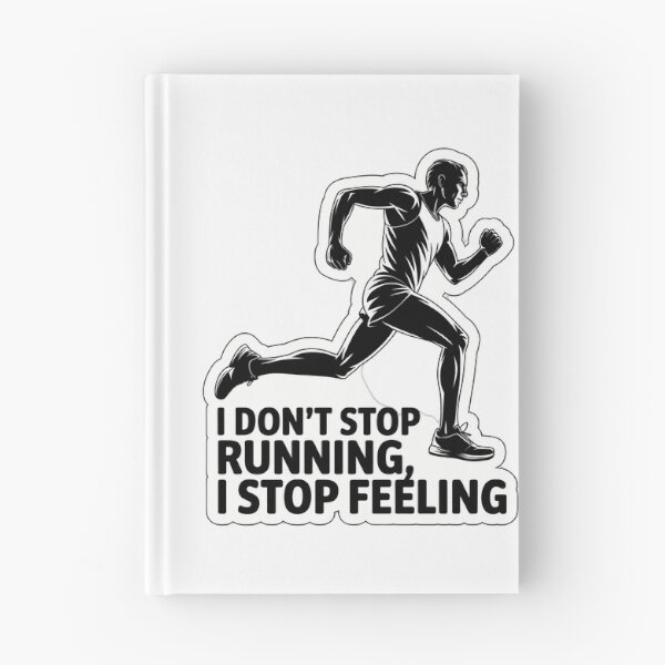 Item preview, Determined Runner with Motivational Quote designed and sold by NiftyWrx.