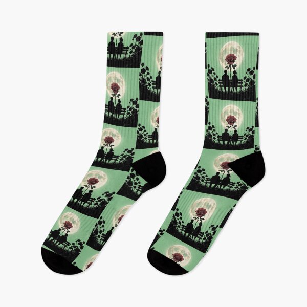Item preview, A couple on a park bench. designed and sold by MagelliShop.