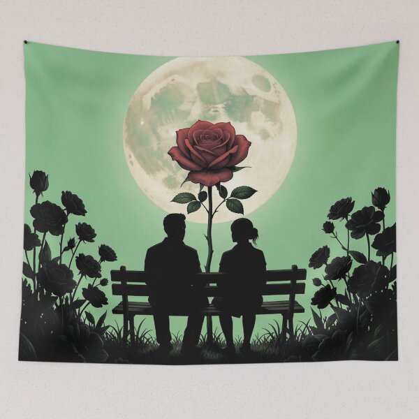 Item preview, A couple on a park bench. designed and sold by MagelliShop.