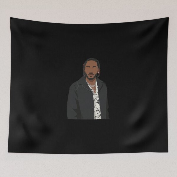 Item preview, Kendrick Lamar Lineless Illustration designed and sold by dsxclothing.