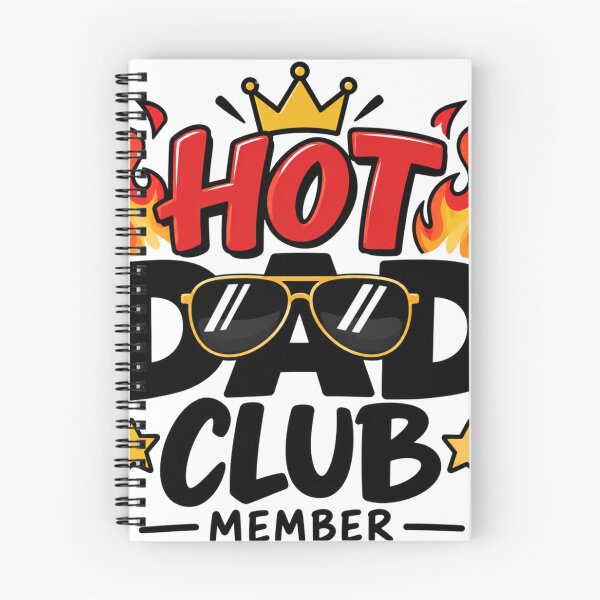 Item preview, Hot Dad Club, Funny Dad Gift, Cool Dad Humor, Hot Dad Funny Gift, Dad Club Member, Funny Father Gift designed and sold by TeeVerse27.