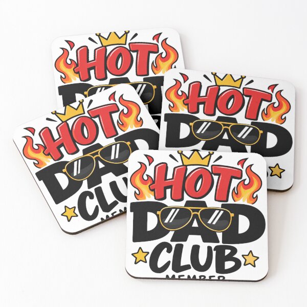 Item preview, Hot Dad Club, Funny Dad Gift, Cool Dad Humor, Hot Dad Funny Gift, Dad Club Member, Funny Father Gift designed and sold by TeeVerse27.