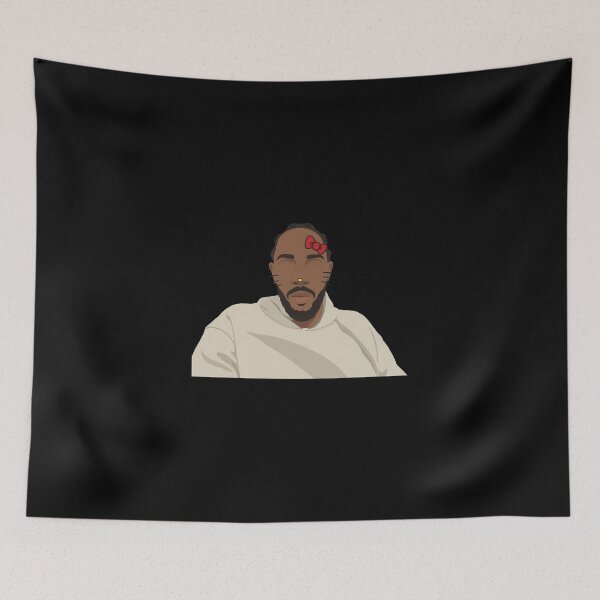 Item preview, Kendrick Lamar Lineless Illustration designed and sold by dsxclothing.