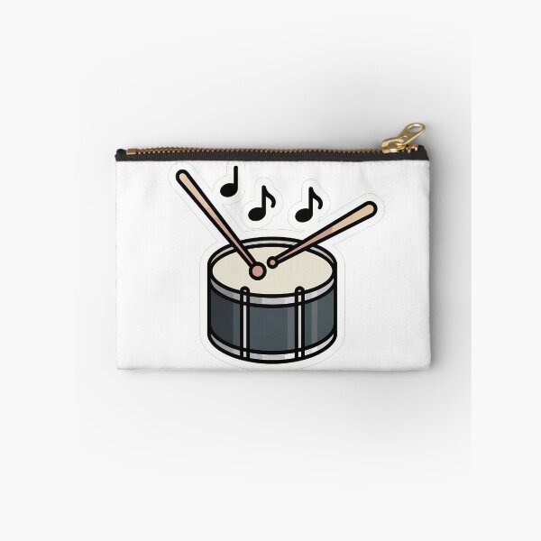 Item preview, Minimalist Drummer Kit with Musical Notes designed and sold by NiftyWrx.