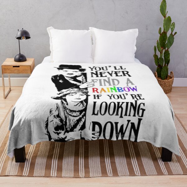 Item preview, Charlie Chaplin  you'll never find a rainbow if you're looking down designed and sold by Ademirdesign.