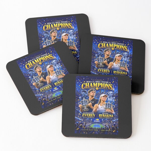 Item preview, TENNIS CHAMPIONS - ELENA RYBAKINA and ALEXANDER ZVEREV designed and sold by DBM Photo Art 1.