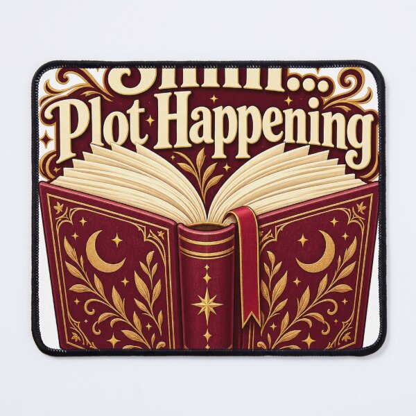 Item preview, Shhh Plot Happening Do Not Disturb Reader Gift designed and sold by ys96.