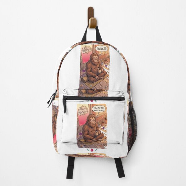 Item preview, Confused Sasquatch Yoga Class Funny Bigfoot Namaste Yogi T-Shirt designed and sold by Whimsy Trail Co.