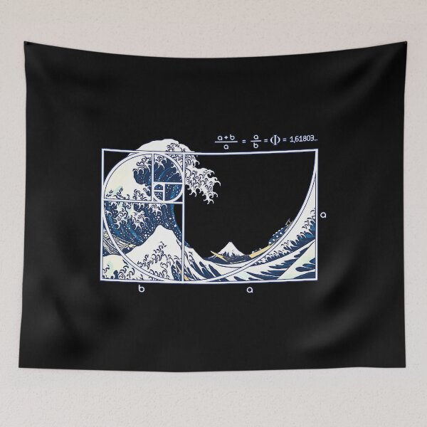 Item preview, The Great Fibonacci Wave designed and sold by saidhmd.