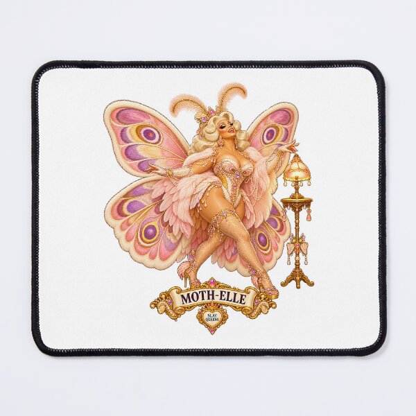 Item preview, SLAY QUEENS — A Haunted Drag Extravaganza - ⭐ Moth-Elle ⭐ designed and sold by WheelieGdArt.