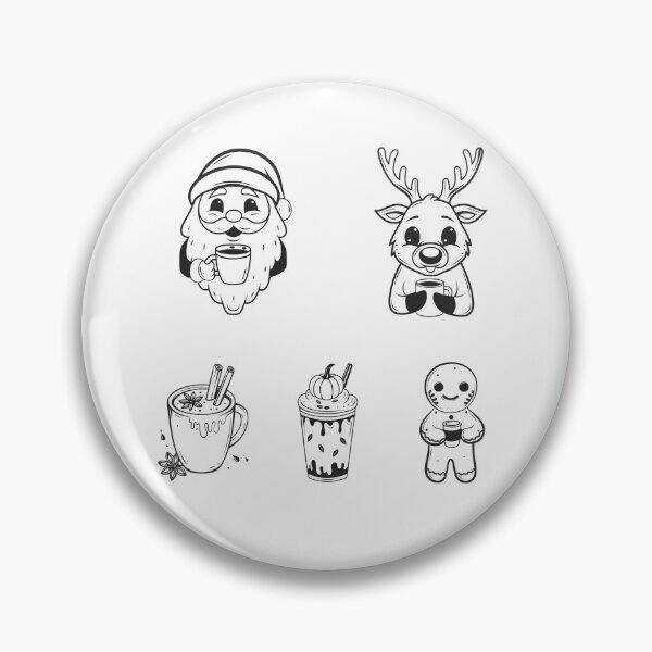 Item preview, Winter Christmas Coffee Collection Funny Gift designed and sold by OneLine Studio.