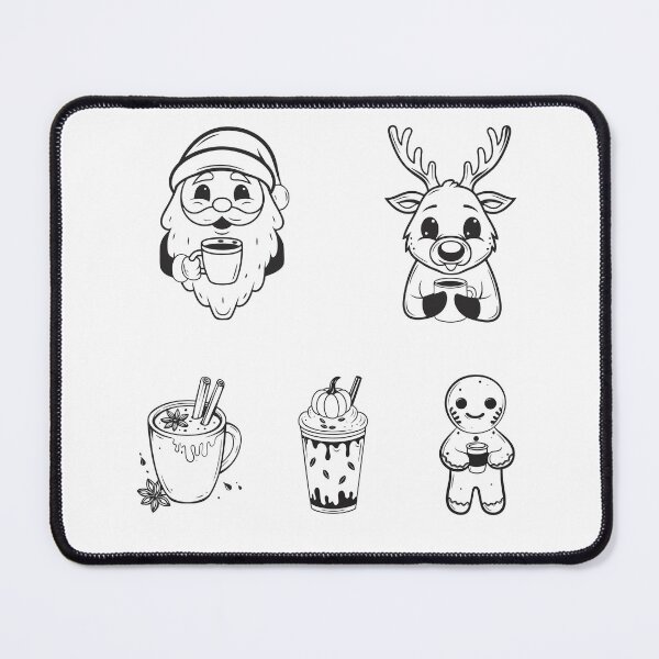 Item preview, Winter Christmas Coffee Collection Funny Gift designed and sold by OneLine Studio.