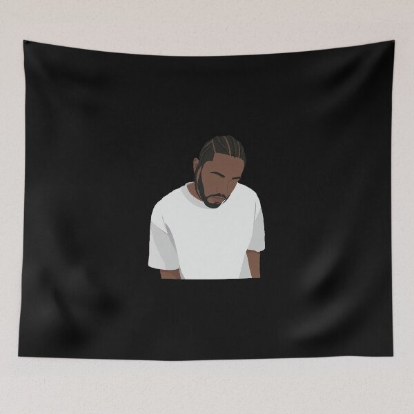 Item preview, Kendrick Lamar Lineless Illustration designed and sold by dsxclothing.