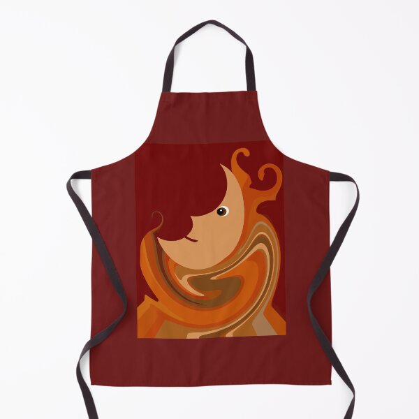Item preview, Abstract Swirling moon Face designed and sold by Elaine M Hayward .