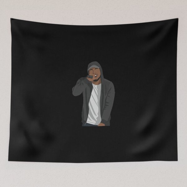 Item preview, Kendrick Lamar Lineless Illustration designed and sold by dsxclothing.