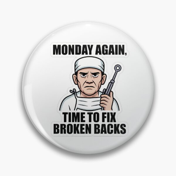 Item preview, Grumpy Spine Surgeon Quote designed and sold by NiftyWrx.
