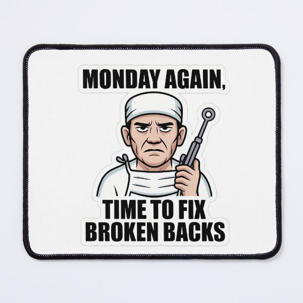 Item preview, Grumpy Spine Surgeon Quote designed and sold by NiftyWrx.