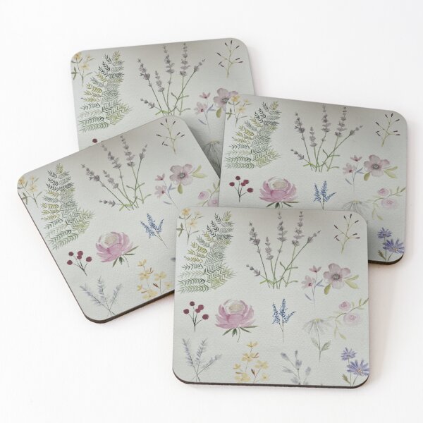 Item preview, European Field Flowers – Hand-painted designed and sold by Riverrawen.