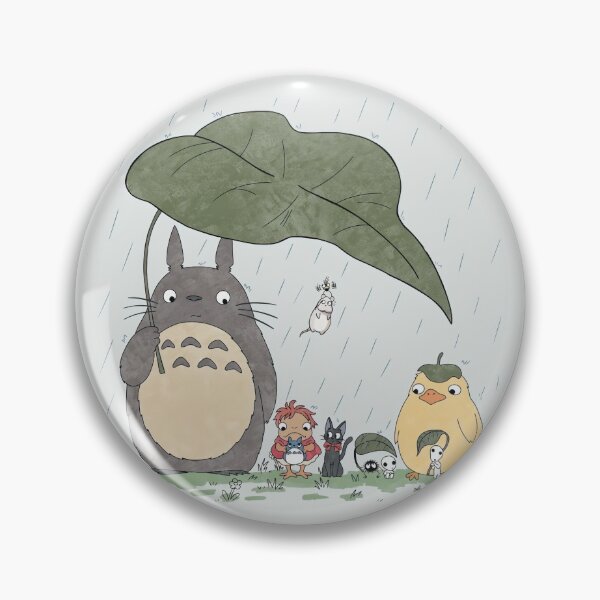 Item preview, Rainy Day Parade with Totoro and Friends designed and sold by katekrystal.