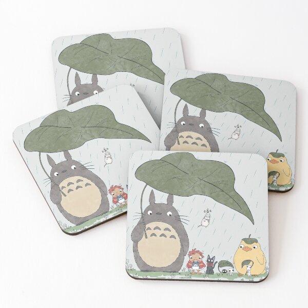 Item preview, Rainy Day Parade with Totoro and Friends designed and sold by katekrystal.